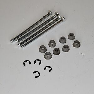 Door Hinge Pin Bushing Kit Metal High Strength Replacement